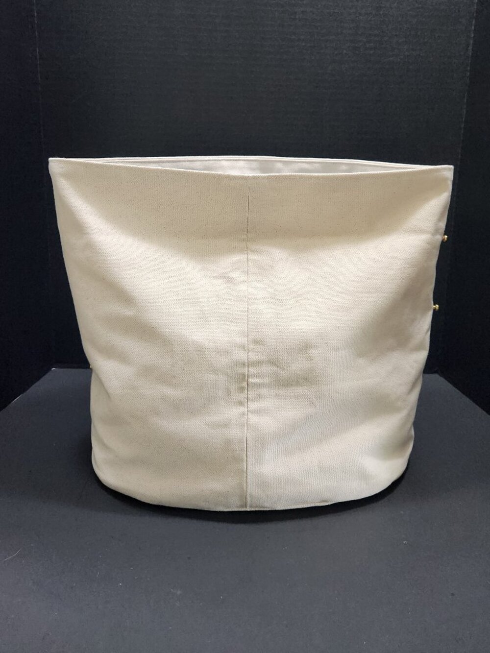 Celina Mancurti Adjustable Canvas Basket/Tote Bag Removable Strap & Lining - Picture 2 of 9